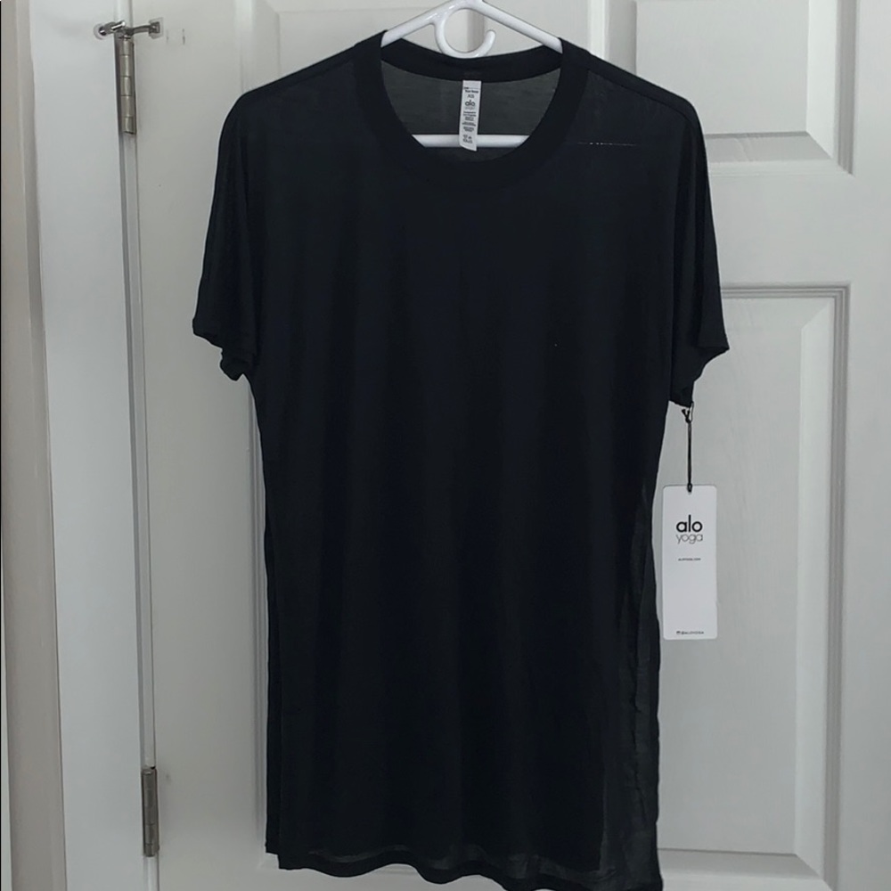 NWT alo yoga dreamer short sleeve top